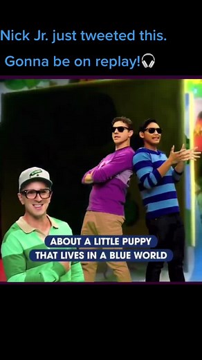 Thank you @Nick Jr. #bluesclues #bluesclues25 #bluescluessteve #blue #nickjr #nickelodeon #nickolodeon #nickelodeontiktok #fyp #trending#trendingsound