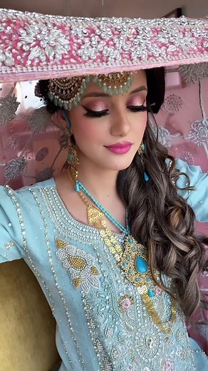 When a real life doll sits on your makeup chair #createmagic #makeupchallenge #2021bride #wingedliner #glitter