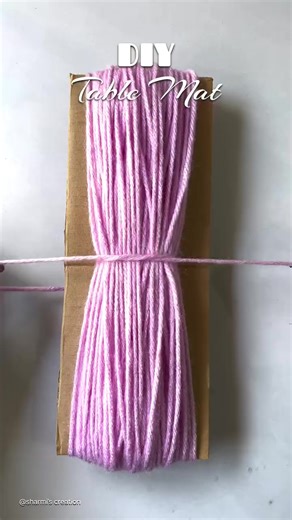 Easy DIY Cute Table Mat Craft