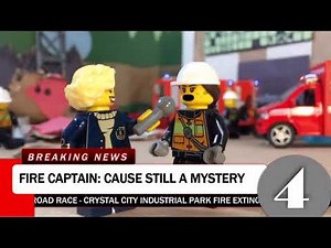 The LEGO news on channel 4 | stop motion