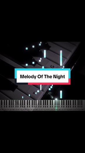 Melody of the Night Piano Tutorial for Beginners