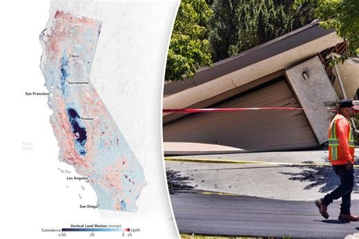 Scary NASA study reveals how major coastal cities are rapidly sinking into the sea