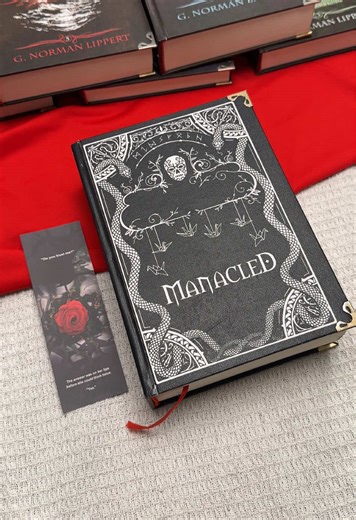 If you loved Manacled, I highly recommend owning it in the 3-in-1 edition. One uninterrupted journey, one solid volume, and a presence on your shelf that actually reflects the weight of the story. This is the version fans keep. Tap the cart before it’s gone. #manacled #collectorsedition #hardcover #specialedition #booktok