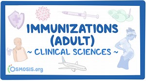 Immunizations (adult): Video & Meaning | Osmosis