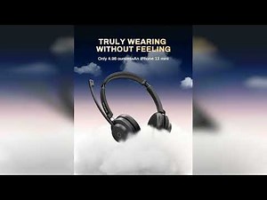 Review: Bluetooth Wireless Headset with Mic for Work, Bluetooth 5.3, Advanced Noise Reduction ...