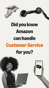 Imagine having customer service handled 24/7 while you focus on growing your business... Customer Service by Amazon provides professional support across all channels, resulting in 38% fewer order issues, 37% fewer negative reviews, and 85% reduced workload. Try it FREE for 90 days! Follow us for more seller tips. | Sell on Amazon