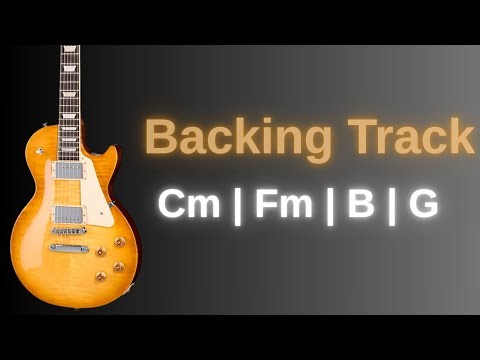 C Minor Guitar Backing Track