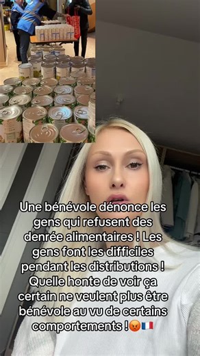 Dénonciation des comportements des gens lors des distributions
