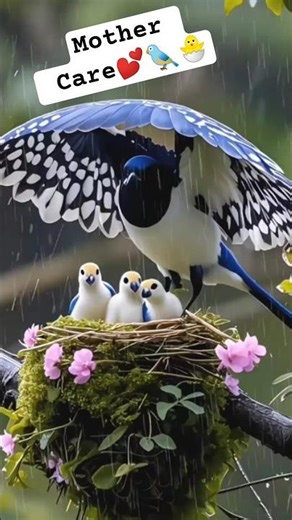 Mother Sparrow Care Nest #shorts #ytshorts #wildlife #rescue