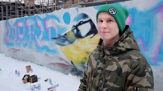 Street art in Finland