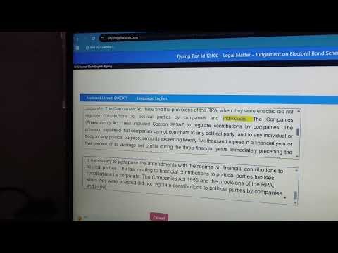 ⌨️ Live Typing Practice | BHU Clerk Exam 2026 | Study With Bhumi