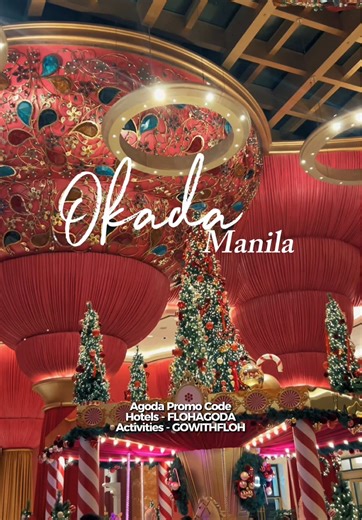 Looking for great deals at Okada Manila? Check discounted room rates and book now on Agoda! Use my promo code FLOHAGODA for up to10% discount! ✅ Here’s how to redeem the discount: 1. Open the Agoda app 2. Tap “Deals/Coupons” on the homepage | You can also add the promo code before checking out 3. Scroll down and enter promo code: FLOHAGODA for Hotels & GOWITHFLOH for activities (make sure naka-CAPS LOCK!) 4. Tap “Redeem” and book your next stay or activity 5. Promo codes up to 5x use #AgodaAmbas
