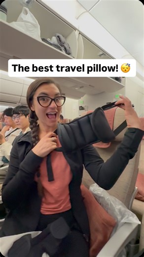 Nicole Lazo | Travel Tips & Ideas! on Instagram: "✈️ This is the one travel accessory you need in 2026! ✅ It’s only about $20 on Amazon and it works great! ❌ No bobble head ever again! 🌟 Find the link to all my travel favorites in my Amazon Storefront. Link in my bio! #travel travel #travelnow #travelgram #nicolelazotravel #travelling #travelfamily #travelideas #traveltips #travelhacks #travelpillow #besttravelpillow #longflights #longflighttips #redeyeflight #travelaccessories #travelessential