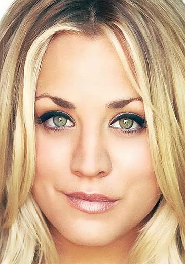 Kaley Cuoco has captivating eyes that have been described as green or hazel. Her makeup artists frequently use her light eye color as a focal point, employing various techniques like smoky eyes or colorful cat eyes to make them stand out on the red carpet. For instance, a purple smoky eye look was created for the 2013 Emmy Awards using grey, brown, and burgundy shades to define and enhance her eye shape. When filming The Flight Attendant, there was an emotional moment where her