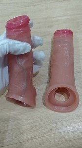 Open Penis-Extension Extender Sleeve Penis Sheath Girth Enhancer Enlarger Male  | eBay UK
