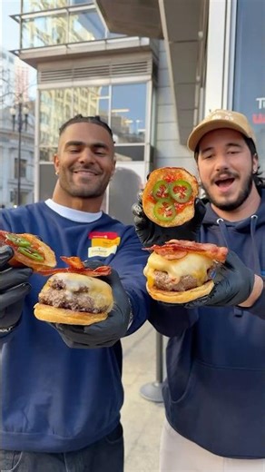 Jalapeño Popper Burgers with Fred Warner