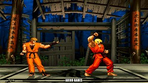 117K views · 5.2K reactions | Ryo Sakazaki vs Ken! KoF vs Street Fighter! | Arino Games | Facebook