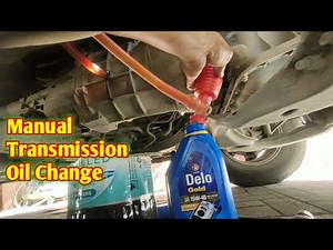 Manual Transmission Oil Change