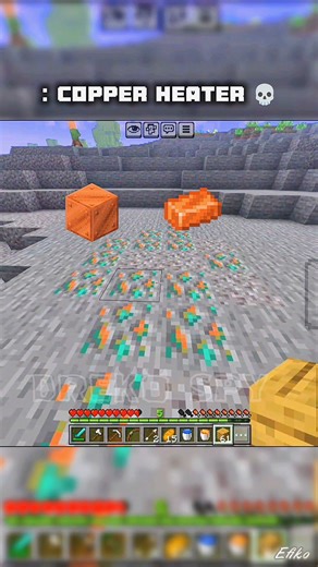 : Copper Heaters In Minecraft #shorts #minecraft
