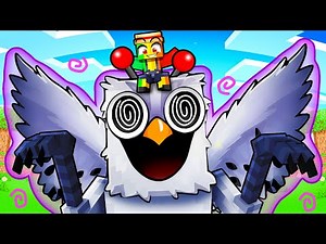 Minecraft Mais je CONTROLE la CHOUETTE de 99 Nuit sur Minecraft !