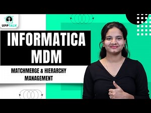 Match Merge Details and Hierarchy Manager in Informatica MDM | Informatica MDM Tutorial | Upptalk