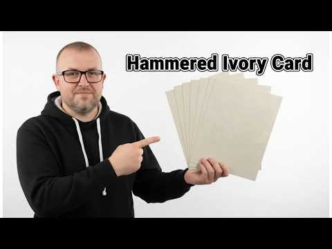 Could This Be the Hammered Ivory Card Stock Your Craft Projects Need?