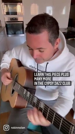 Gypsy Jazz Solo Guitar Etude 🎸💕