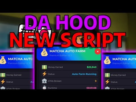 [NO KEY] Da Hood Autofarm *2025* | ATM Farm | Farm Millions | Auto Serverhop