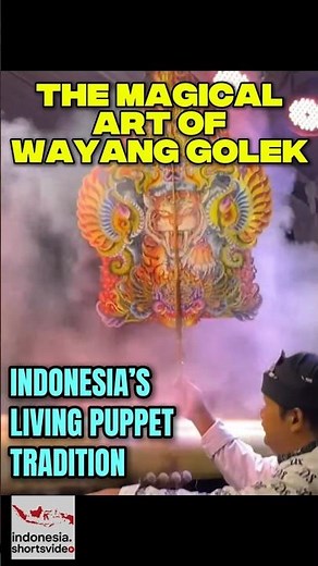 The Magical Art of Wayang Golek – Indonesia’s Living Puppet Tradition #shorts