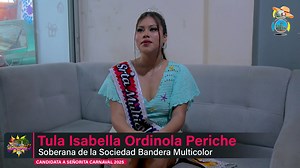 4.3K views · 129 reactions | ENTREVISTA A TULA ISABELLA ORDINOLA PERICHE REPRESENTANTE DE LA BANDERA MULTICOLOR | Canal 8 - Catacaos | Facebook