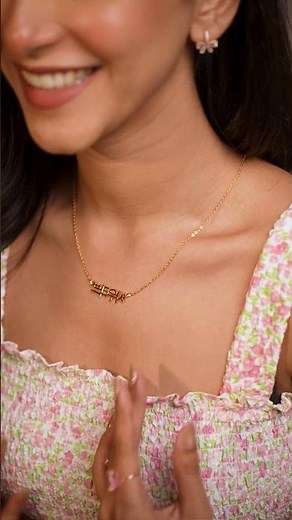 The Cutest Custom Name Necklace Ever 😍 | Personalized Jewelry