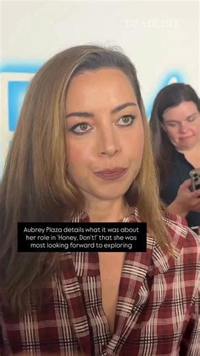 Aubrey Plaza details what it was about her role in #HoneyDont that she was most looking forward to exploring during filming: “I was just excited to work with Margaret [Qualley]” | Deadline Hollywood