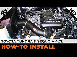 Toyota Tundra & Sequoia 4.7L [#63-9032-1] Air Intake Installation