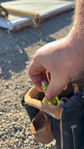 Some ASMR action of the @tracertoolsus PRO aluminum bodied mechanical pencil! The top end sharpener on the holster is still 👌🏽 #CinchCarpentry #QualityOverQuantity #PostFrame #Framing #Tools #Mechanical #Pencil #Carpentry #Metal #Marking #Tracing #Alberta | Cinch Carpentry