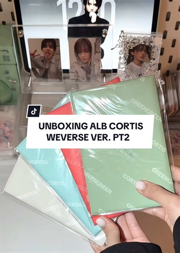 Unboxing Alb #greengreen #CORTIS Weverse Ver. pt2 #unboxing #albumgreengreen #weverse