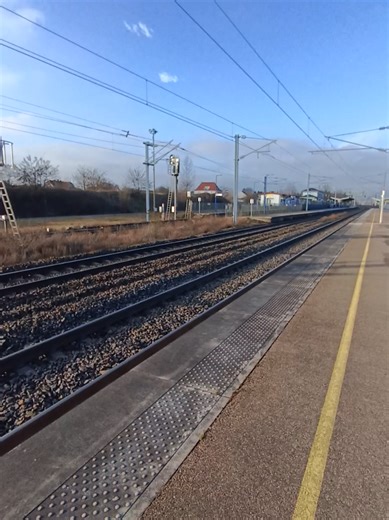 La RRR taguée... 💀 ! Départ d'une RRR BB22200 GE en Gare de Vendenheim et en direction de Sélestat ! #pourtoi #SNCF #train #ter #spotteur
