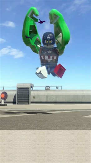 HULK Transforms into Zombie Captain America - LEGO Marvel Super Heroes