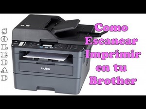How to SCAN or PRINT with your Brother WI FI Printer from your Computer or Cell Phone 🖨️ 📱💻