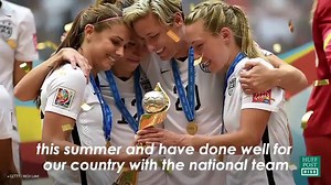 260K views · 2.5K reactions | Soccer champ Alex Morgan is campaigning for girls to keep playing sports. | HuffPost | Facebook