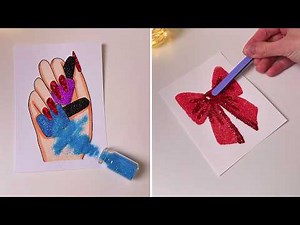Discover the Power of Glitter 💥 5 Art Tutorials for Beginners