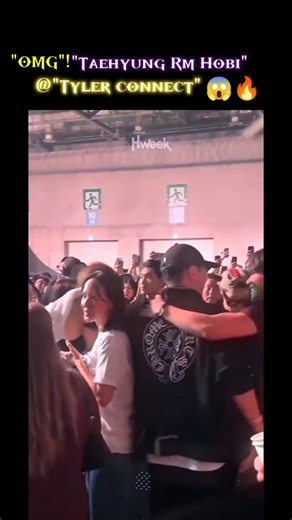. "BTS Members Surprise Fans @ Tyler the Creator’s Seoul Show 🤯"