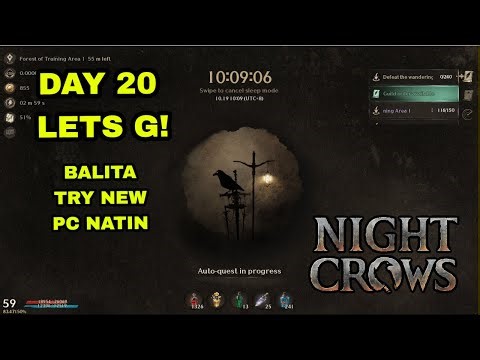 NIGHT CROWS- DAY 20 TESTING NEW PC LETS G!