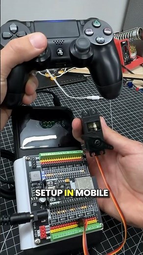 Servo control with PS4 Controller
