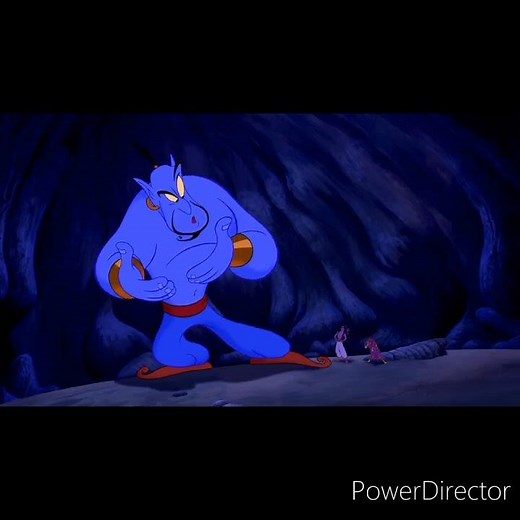 Genie (1992) yells at Darla Dimple to Sit Down | Movies used: Aladdin (1992), Cats Don't Dance (1997