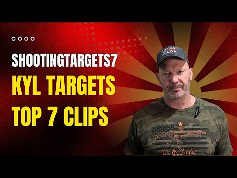 ShootingTargets7 KYL Targets Top 7 Customer Clips | For Precision Rimfire / Airguns