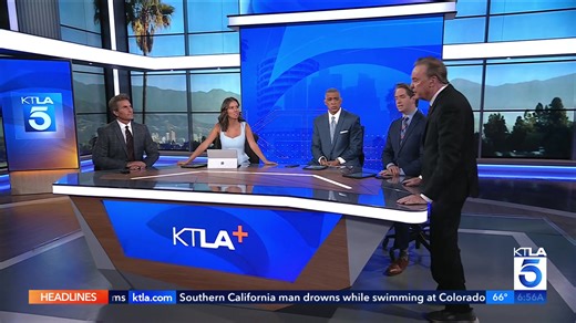 We always love a Kriski sighing on the early morning show. | KTLA 5 Morning News