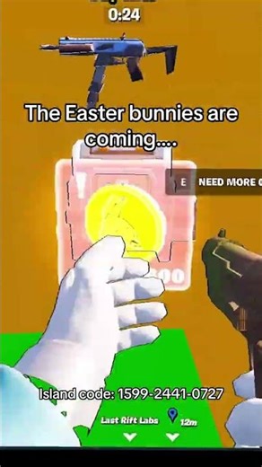 Survive the bunny massacre 😱 Map code drops NOW!
