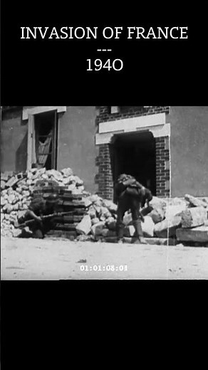 The Fall of Paris 1940 #wwii #worldwar2 #restoredfilm #restoredfootage #ww2documentary #ww2history