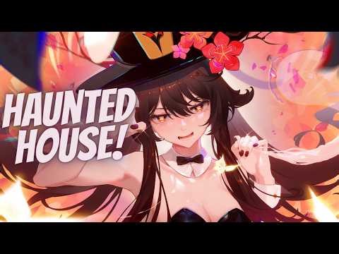 [Nightcore] - Haunted House (Lyrics) | NEONI