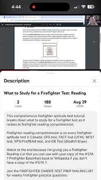 What to Study for a 👨🏻‍🚒 Test #firefighterexam #firetesting #firefighter